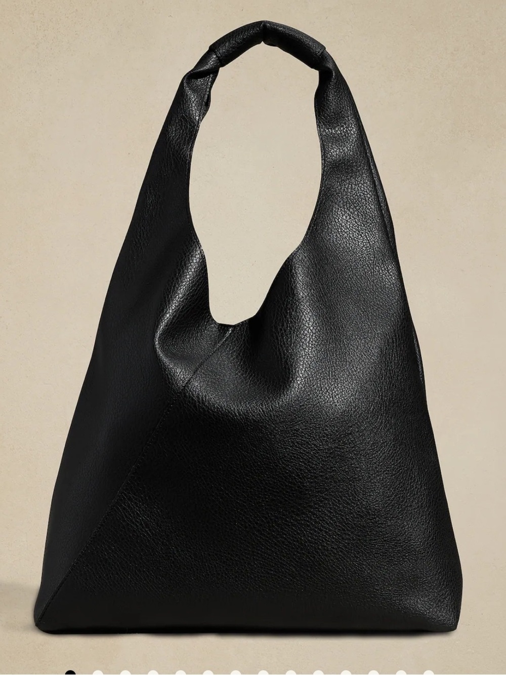Banana Republic Vegan Leather Slouchy Tote- BNWT